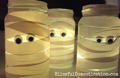 Super Simple Mummy Jam Jar Lanterns Blissful Domestication