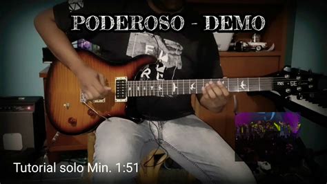 Poderoso Marcos Witt Tutorial Solo Guitarra Youtube