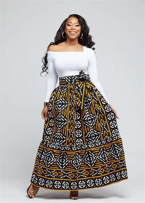 Buy African Maxi Skirts And Dresses In Stock