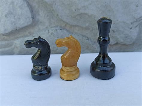 Wood Vintage Chess Set, Old Chess Sets, Vintage Game Ukraine Chess - Etsy