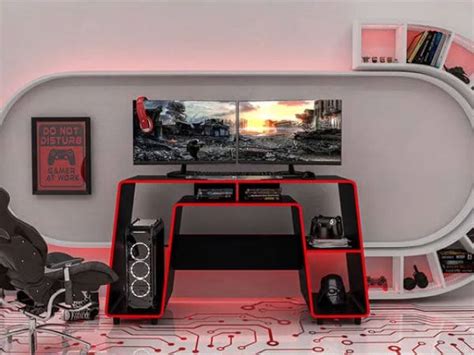 Siga para receber mais Dicas de decoração Design de Setup Sala Gamer