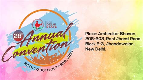 IPC DELHI STATE 28TH ANNUAL CONVENTION SUNDAY COMBINED WORSHIP YouTube