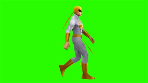 Iron Fist Walk Animated Left Chroma YouTube