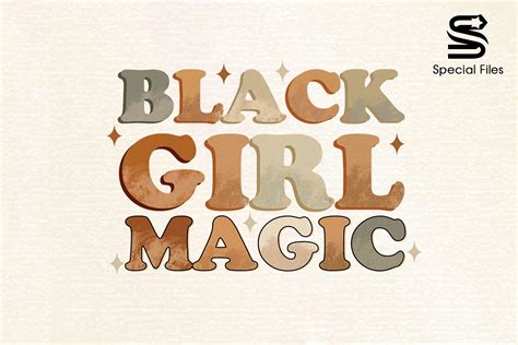 Black Girl Magic Sublimation Png Illustration Par Special Files