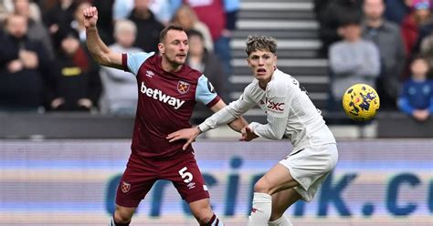 West Ham Vs Manchester United Live Highlights And Reaction As Kudus And