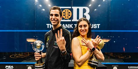 Farag And El Sherbini Named Psa World Tour Players Of The Month Psa