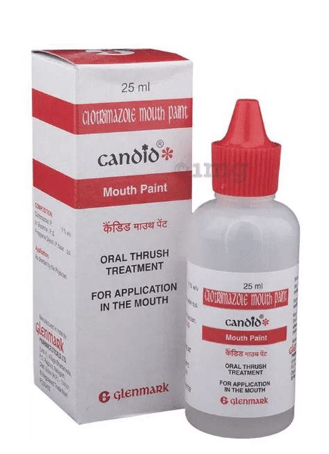 Candid Antifungal Mouth Paint Ml For Oral Infections Walmart