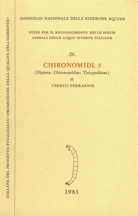 Chironomidi Diptera Chironomidae Tanypodinae Guide Per Il