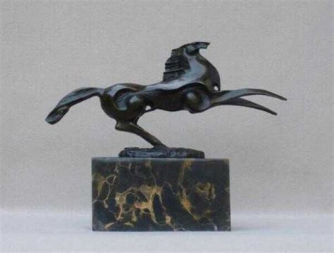 Bronzen Beeld Paard Salvador Dali Moderne Kunst Art Deco Huntingad