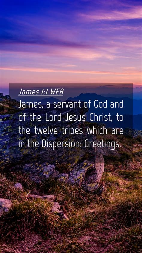 James 11 Web Mobile Phone Wallpaper James A Servant Of God And Of