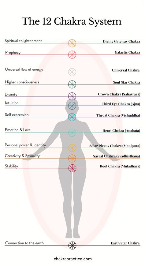 Buy 12 Chakra System Printable Chart Online In India, 49% OFF