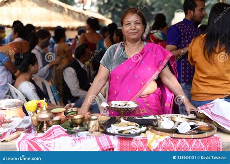 Festival Bhogali Bihu De Assam Foto Editorial Imagen De Asar India