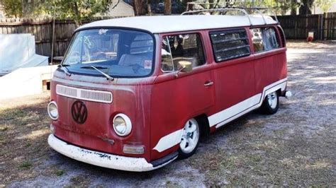 1969 VW Bus Camper Bay Window For Sale In Apopka FL Bus Camper Vw