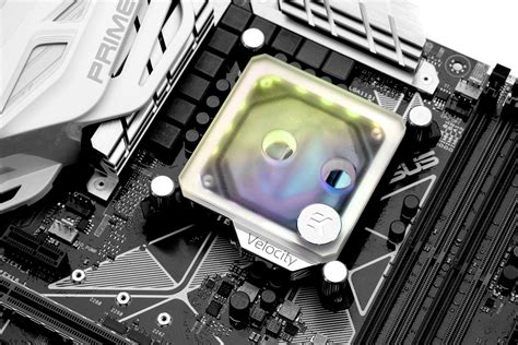 Ek Quantum Velocity D Rgb Nickel Frosted Plexi Water Block For Intel Cpus Ek Webshop