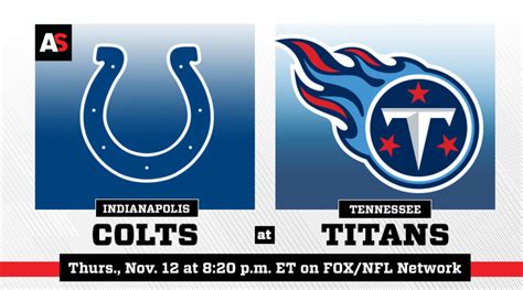 Thursday Night Football Indianapolis Colts Vs Tennessee Titans