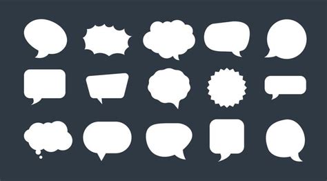 Blank Speech Bubble Vector Art Icons And Graphics For Free Download