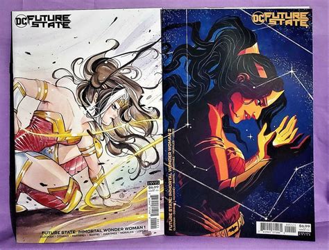 Dc Future State Immortal Wonder Woman 1 2 Variant Covers Dc 2021