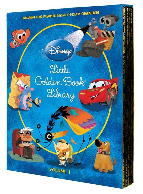 Disney Pixar Little Golden Book Library Set 1 Rh Disney Rh Disney 9780736426718