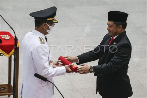 Heru Budi Dilantik Sebagai Penjabat Gubernur Dki Jakarta Antara Foto