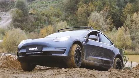 More Tesla Model Y Off Road Mud And Carnage