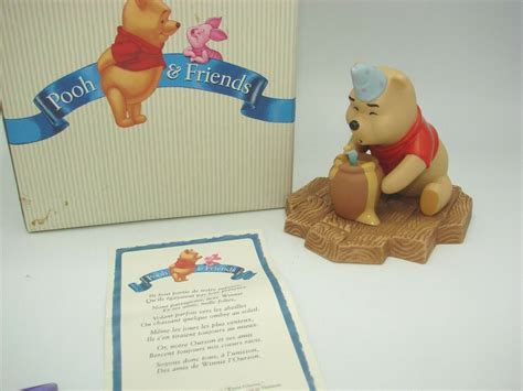 Disney Winnie The Pooh Hip Hip Poohray For Birthday Figurine Winnie