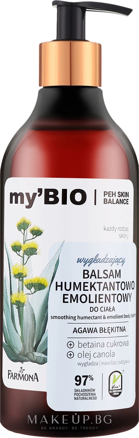 Farmona My Bio Humectant Emollient Body Balm Blue Agave