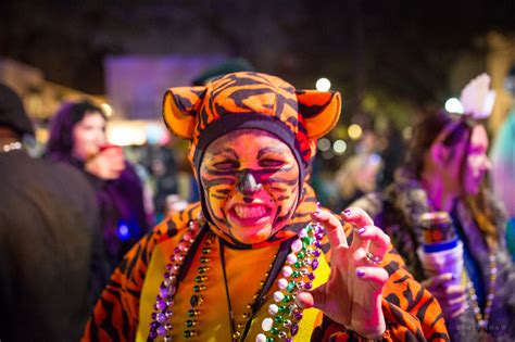 Elephant In Tiger Skin The Skeleton Krewe Marches Le Krewe Of Detat