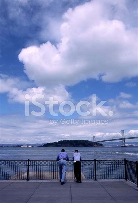 View Of San Francisco Bay And Treasure Island Stock Photo Royalty