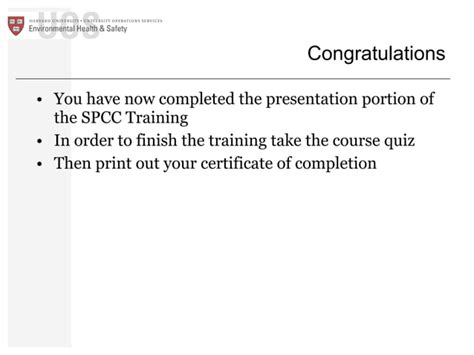 SPCC Training PPT