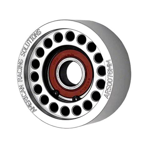 American Racing Solutions Mustang Smooth Billet Idler Pulley 76mm X 8 Rib Ars007608s Universal