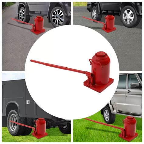 Ton Hydraulic Cylinder Jack Bottle Jack Tire Repair Lift Tool Anti