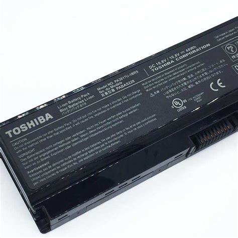 Pa U Brs Toshiba Pa U Brs Batterie Pour Ordinateur Portable