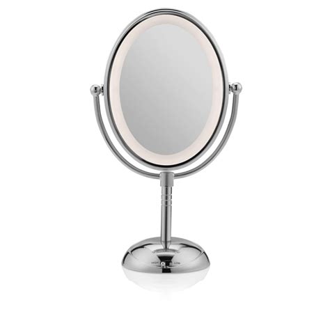 Conair Oval Shaped Double Sided Lighted Makeup Mirror Saubhaya Makeup