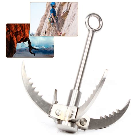 Купить Карабин Unbranded 4 Claws Folding Outdoor Climbing Grappling