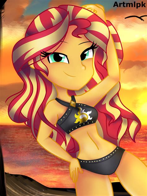 Safe Artist Artmlpk Sunset Shimmer Equestria Girls G