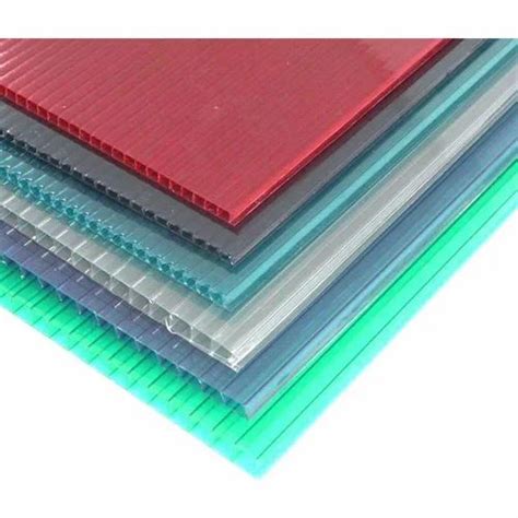 Multi Wall Hollow Polycarbonate Sheet At Rs 40 Square Feet Multi Wall