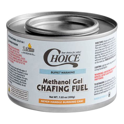 Choice Hour Methanol Gel Chafing Dish Fuel Pack