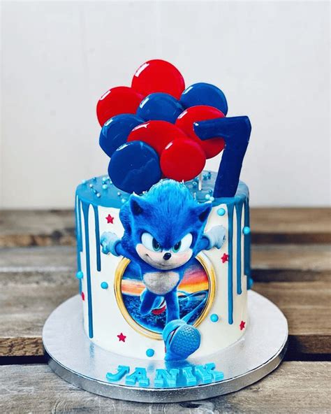 Sonic Cake Design Images Sonic Birthday Cake Ideas Sonic Birthday