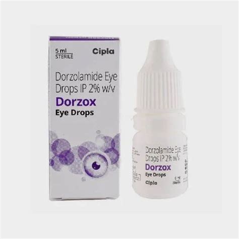 Dorzox Eye Drop Packaging Type Box Packaging Size Ml At Rs