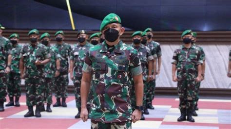 Daftar Perwira Tinggi TNI AD Yang Naik Pangkat Salah Satunya Letjen