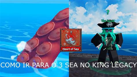 COMO DERROTAR KRAKEN COMO IR PARA O 3 SEA NO KING LEGACY YouTube