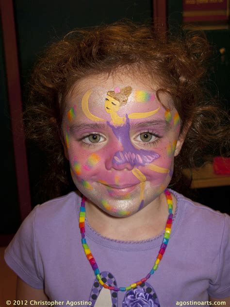 Face Painting Girldancingonherface A120614 Agostinoarts Agostino Arts