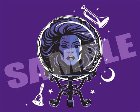 Haunted Mansion Madame Leota Vector Logo 2022 Svg Png Eps Etsy