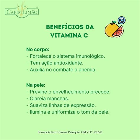 Benef Cios Da Vitamina C