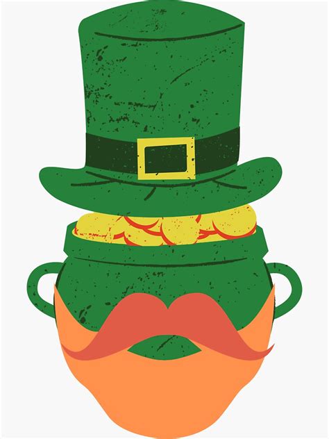 Leprechaun Sticker For Sale By Ayshafarahana Redbubble