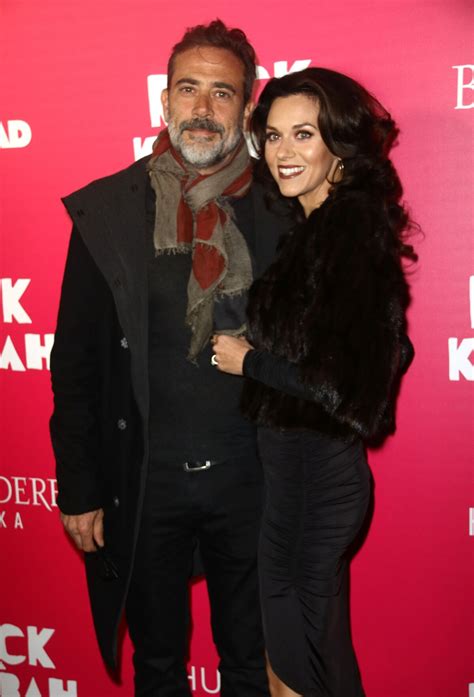 Photo Jeffrey Dean Morgan Et Sa Compagne Hilarie Burton La Premi Re