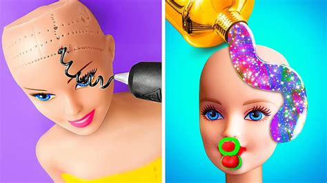 Nouvelle Coiffure Incroyable Pour Poup E Relooking Mode Barbie Par La