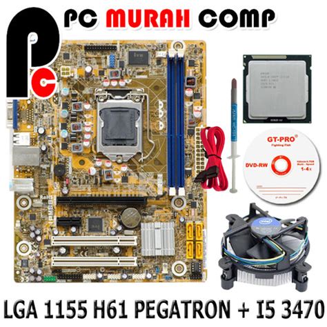 Jual Mainboard Mobo Motherboard Lga H Pegatron I Kota