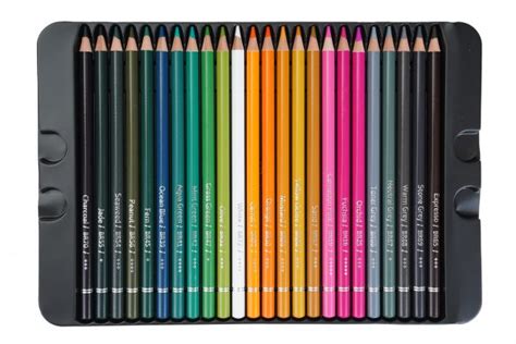 Brustro Artists Colour Pencil B Set Of In An Elegant Tin Box