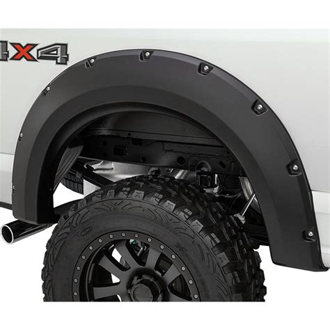 Bushwacker Pocket Style Matte Black Front Fender Flares